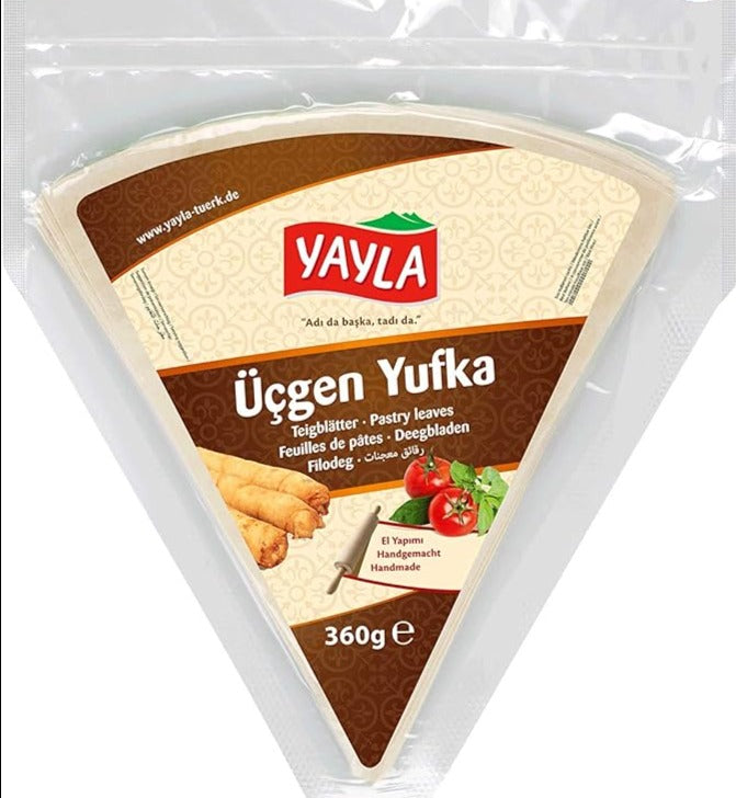 Yayla Ucgen Yufka-Pastry Leaves Handmade 360gr