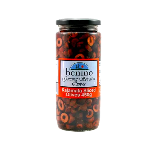 Benino Kalamata Sliced Olives - 500g