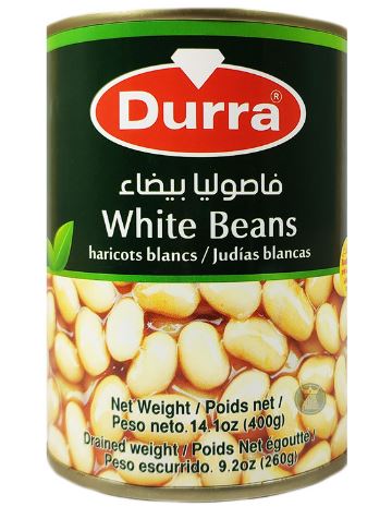 Durra White Beans 400g