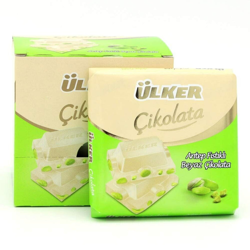 Ulker White Chocolate with Pistachio 65g