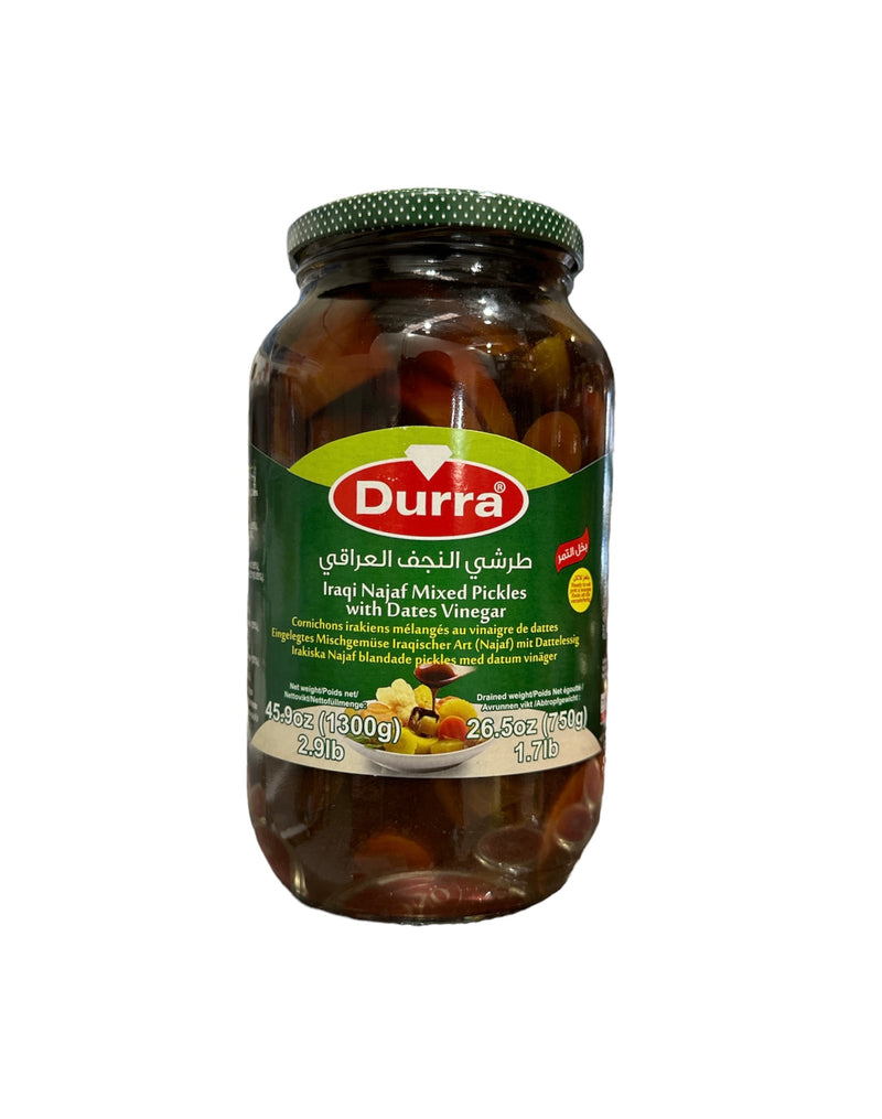 Durra Iraqi Najaf Mixed Pickles with Dates Vinegar - 1300g