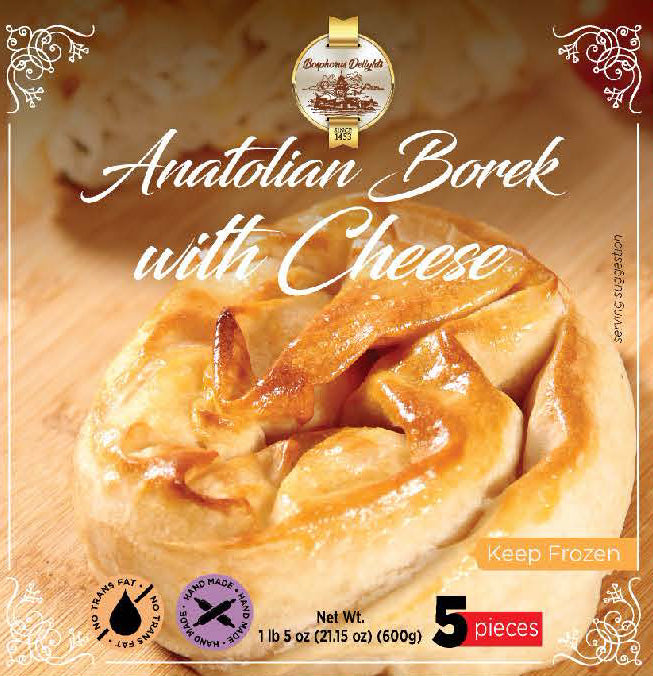 Seyidoglu Anatolian Borek with Cheese 5 packs (Frozen)