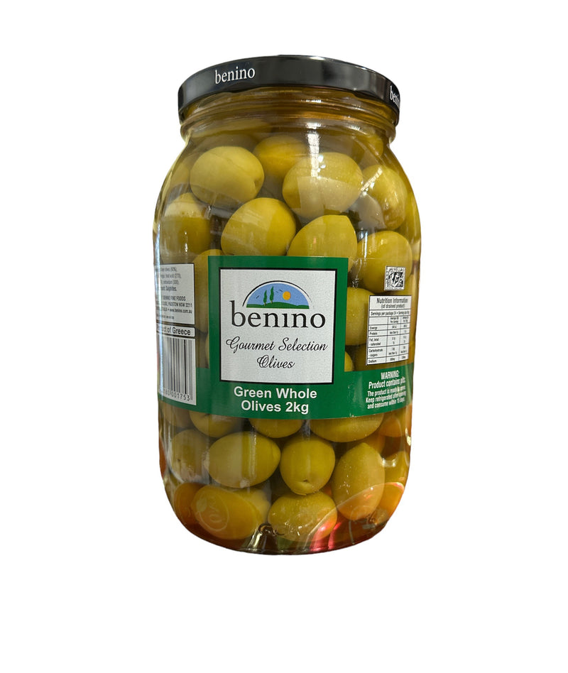 Benino Green Olives - 2kg