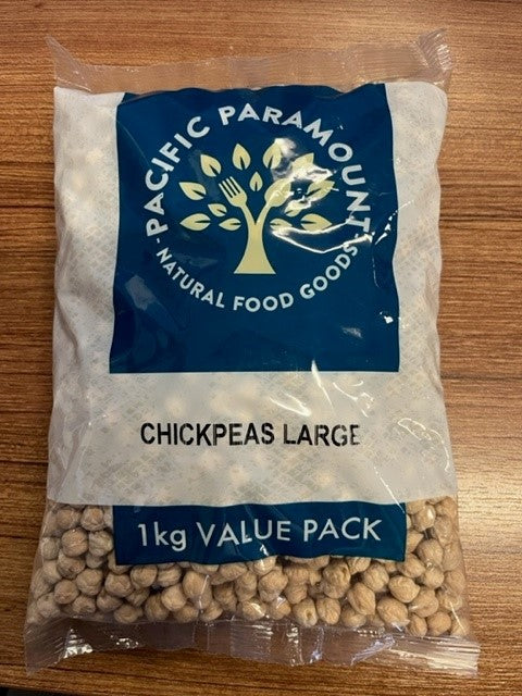 Pacific Paramount Natural Foods Chickpeas Large - 1kg