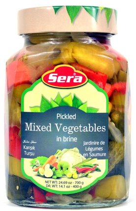SERA Pickled Mixed Vegetables in Brine - 1600g