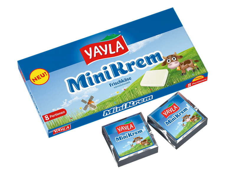 Yayla MiniKrem Cheese 8 pack - 136g