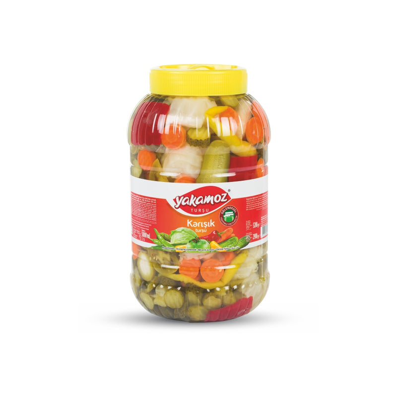 YAKAMOZ Mixed Vegetable Pickles 5KG