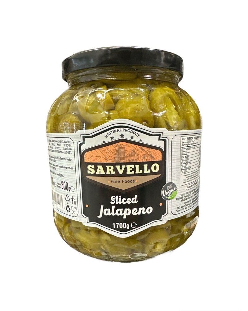 Sarvello Sliced Jalapeno