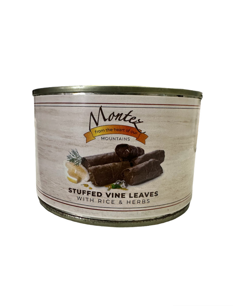 Montez Stuffed Vine Leaves with Rice & Herbs - 400g