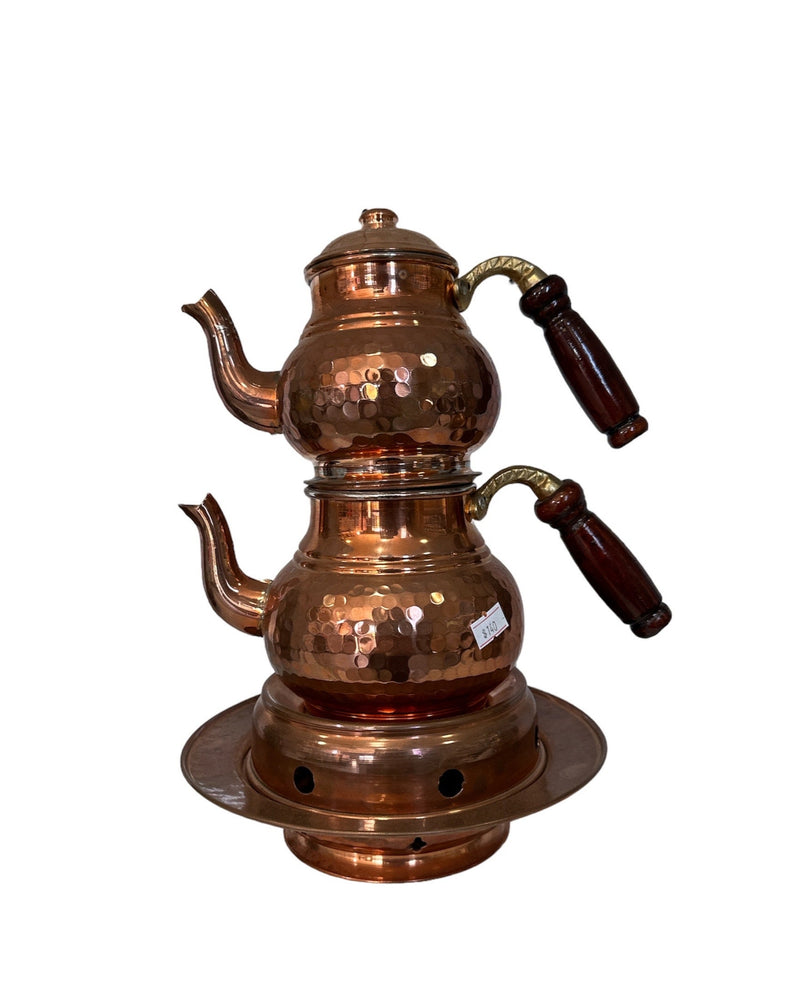 Caydanlik Teapot, Traditional Turkish Teapot Stainless Steel