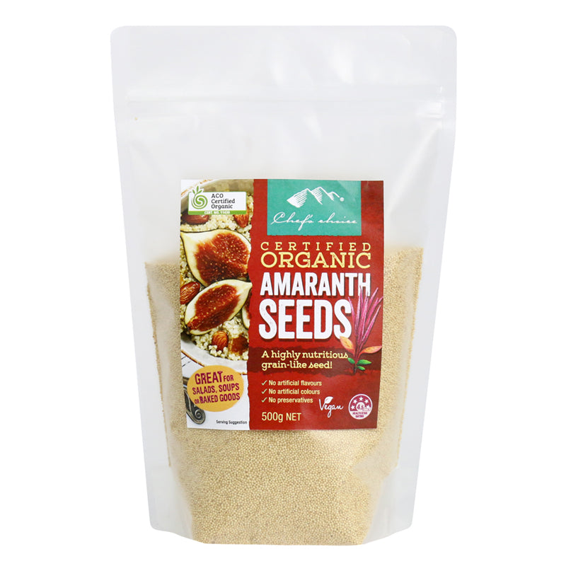 Certified Organic Amaranth Seeds 500g