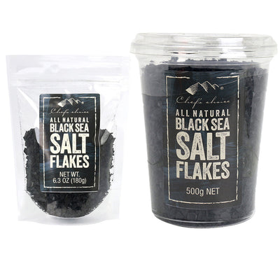 All Natural Black Sea Salt Flakes