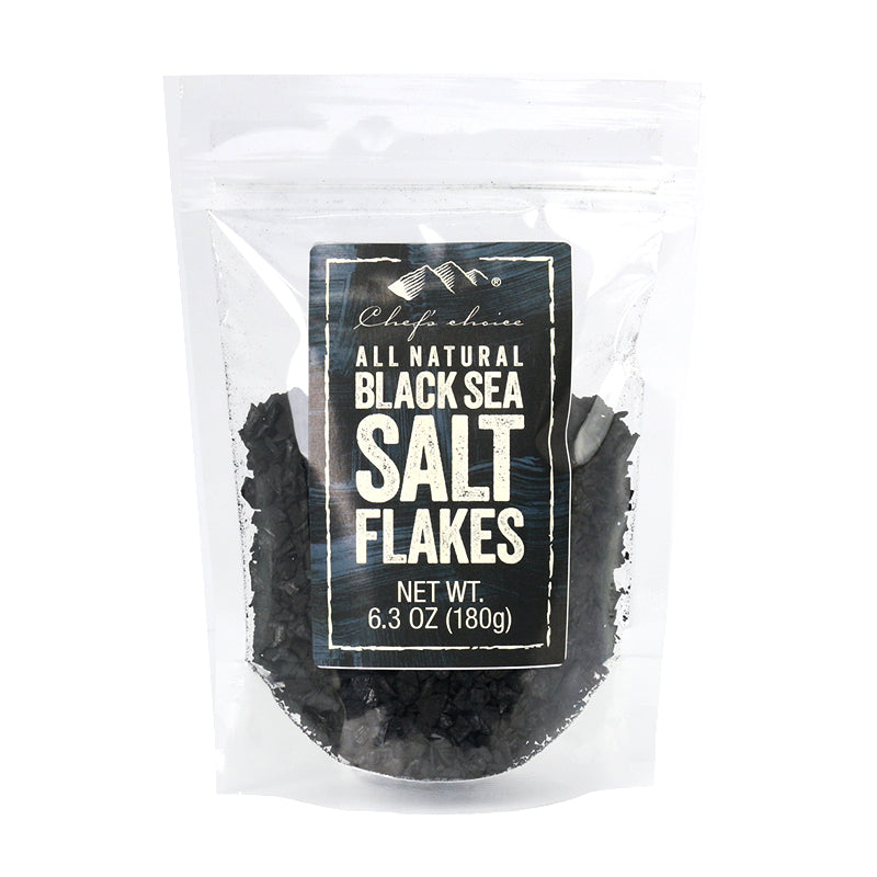 All Natural Black Sea Salt Flakes