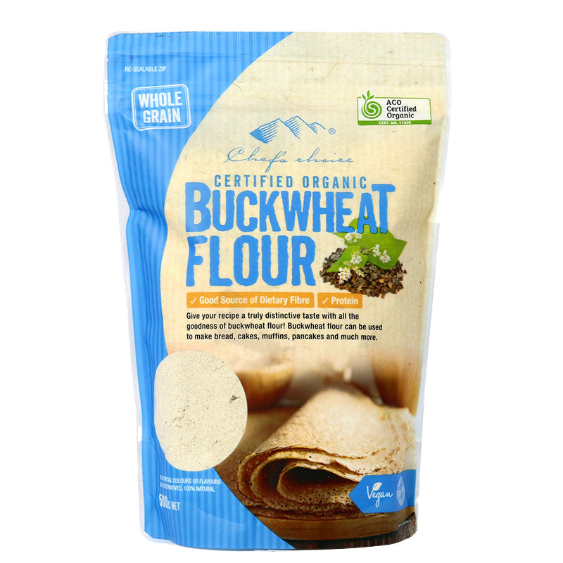 Certified Organic Buckwheat Flour 500g