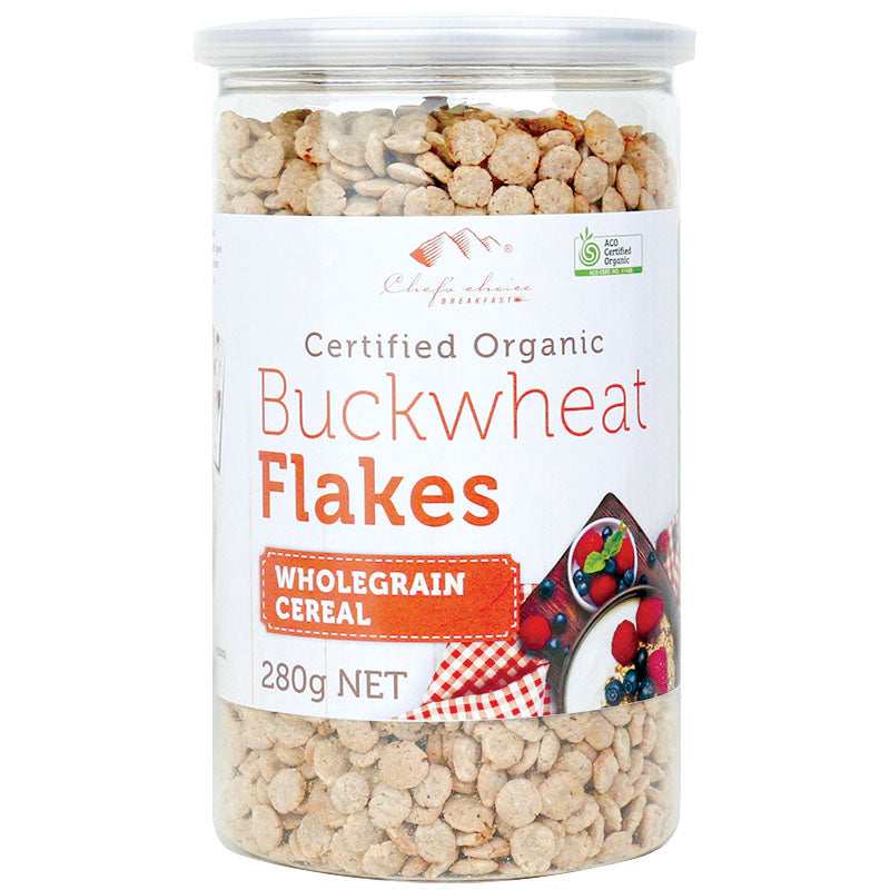 Certified Organic Buckwheat Flakes Wholegrain Cereal