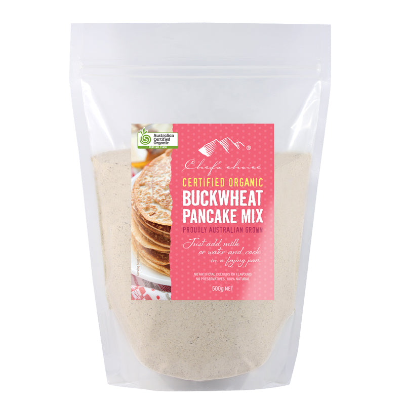 Certified Organic Buckwheat Pancake Mix 500g