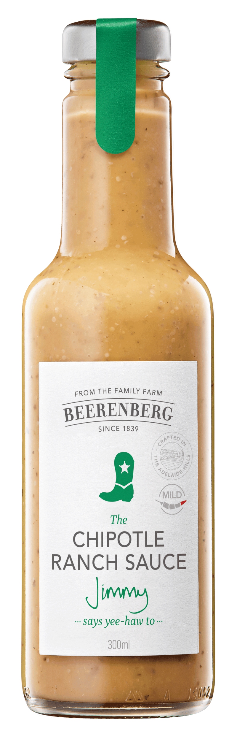 Chipotle ranch sauce, 300ml bottle.