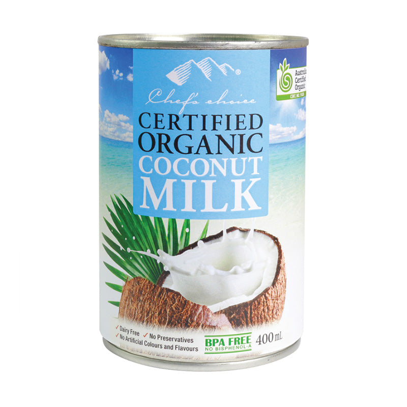 Certified Organic Coconut Milk 400ml