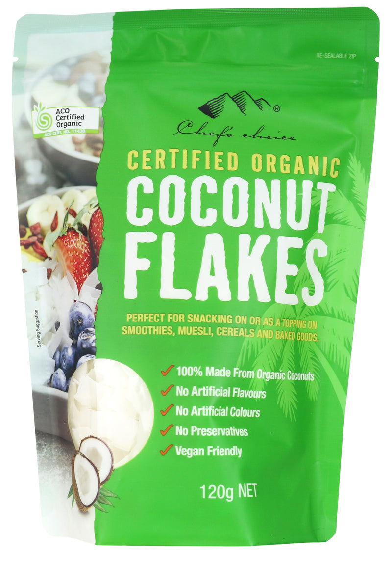 Certified Organic Coconut Flakes