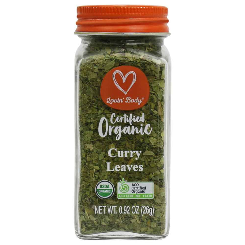 Certified Organic Curry Leaves 26g