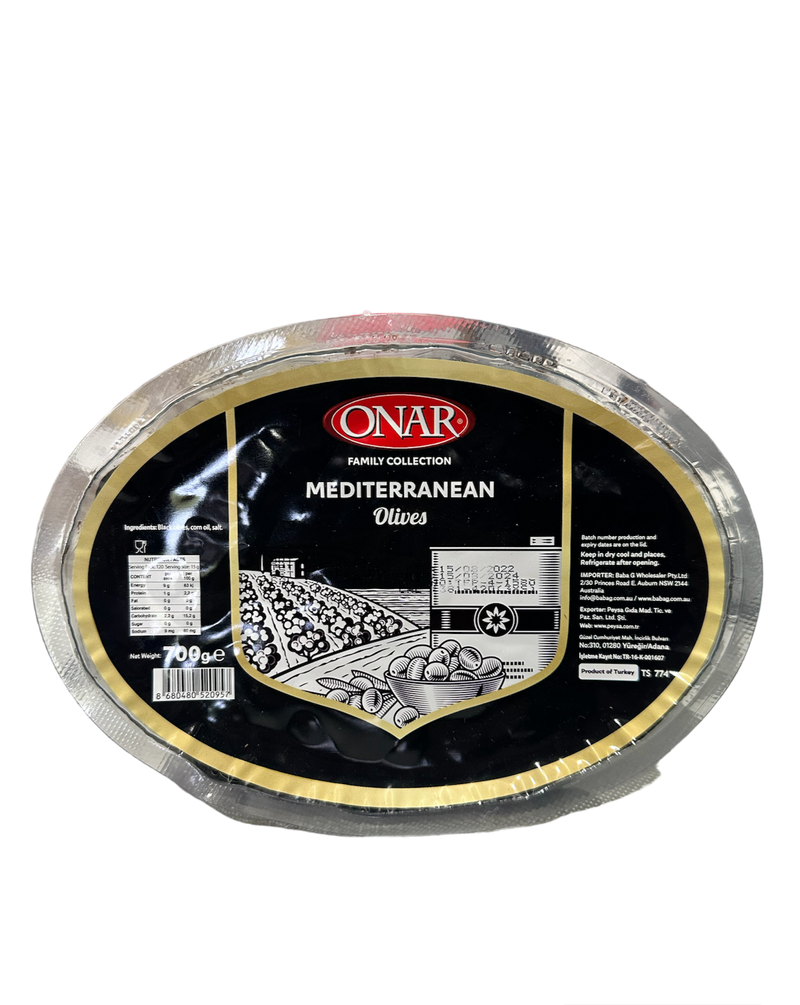 Onar Mediterranean Olives - 700g