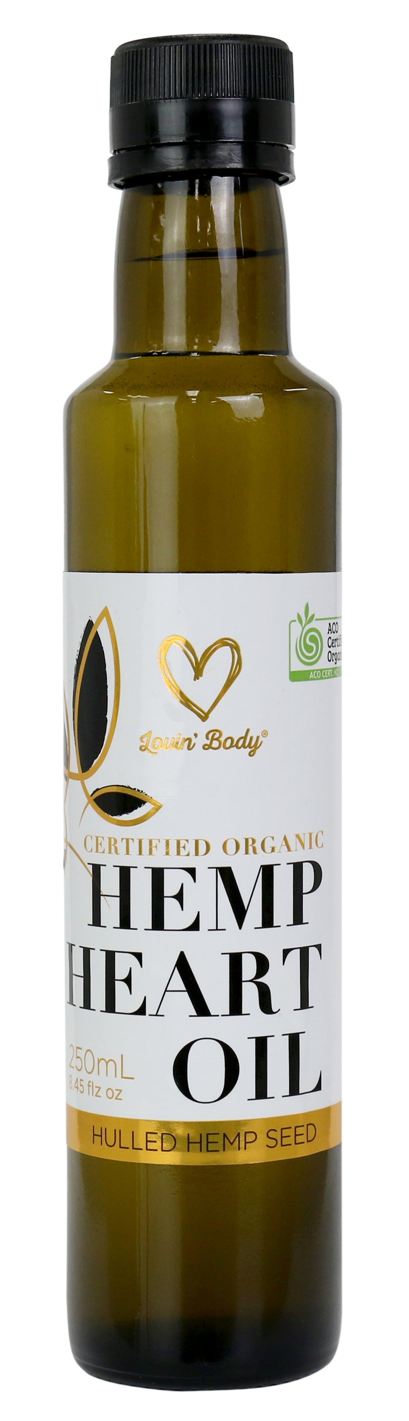 Certified Organic Hemp Heart Oil 250ml