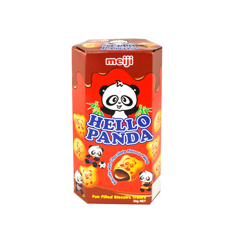 Meiji Hello Panda Biscuits with Chocolate Flavoured Filling