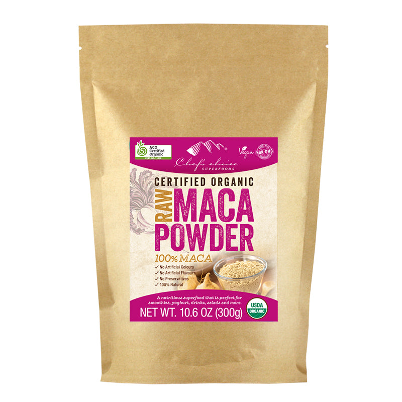 Certified Organic Raw Maca Powder 300g