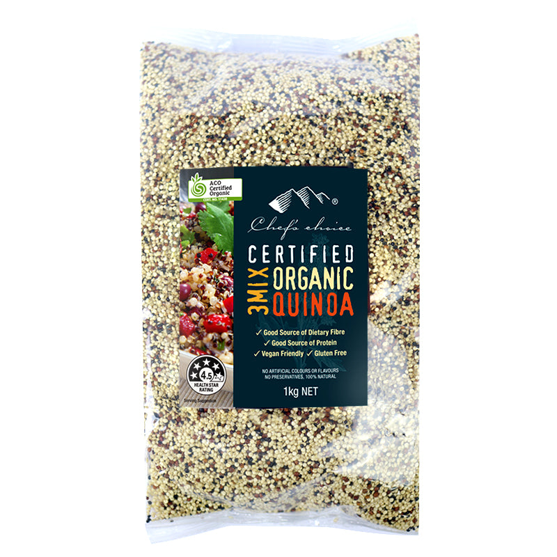 CERTIFIED ORGANIC 3 MIX QUINOA