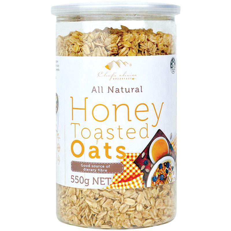 All Natural Honey Toasted Oats 550g