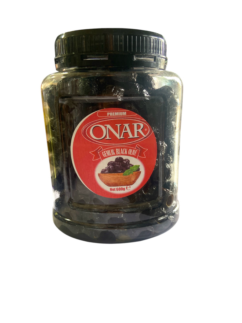 ONAR Gemlik Black Olives-600 Gr