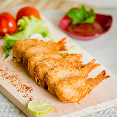 Blueline Crumbed Prawn Cutlets Pre Fried Frozen- 1kg