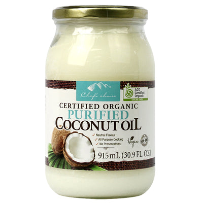 CERTIFIED ORGANIC PURIFIED COCONUT OIL