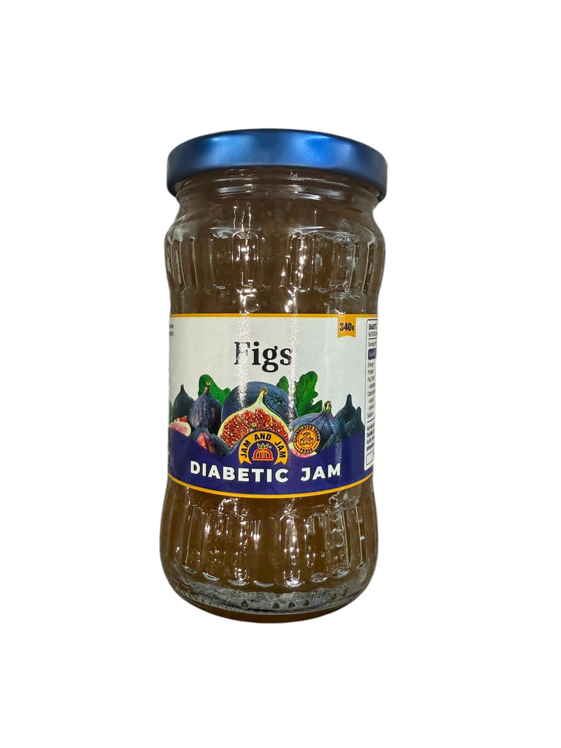 JJ Diabetic Jam - Fig 340g