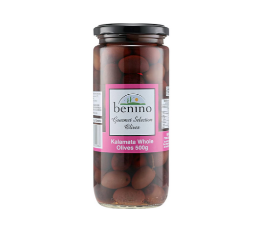 Benino Kalamata Whole Olives - 500g