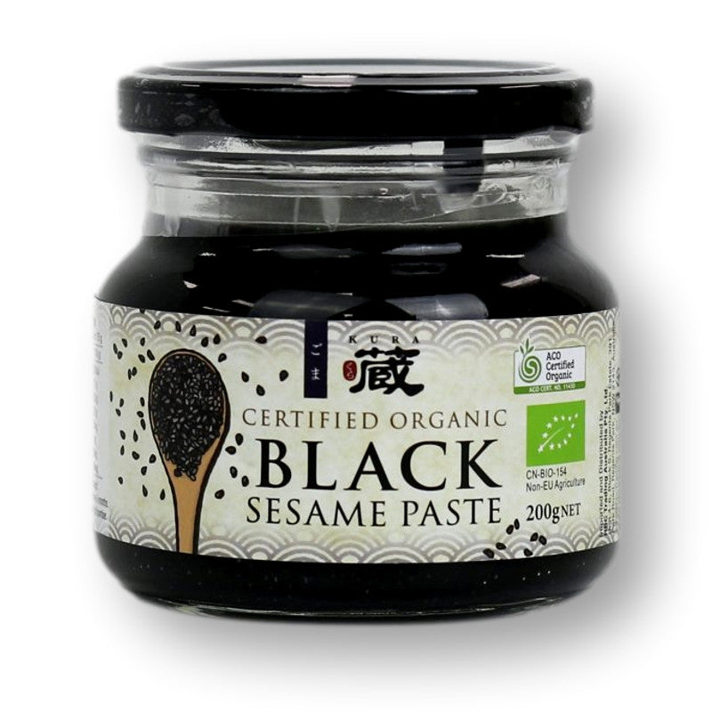 Organic Certified Black Tahini 200gr