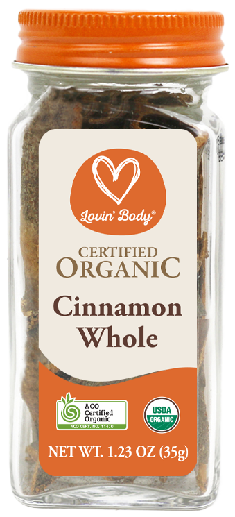 Certified Organic Cinnamon Whole 35g