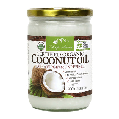 Certified Organic Coconut Oil Extra Virgin & Unrefined