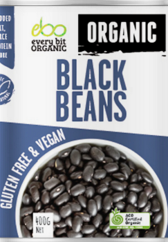 Organic Black Beans - 400g