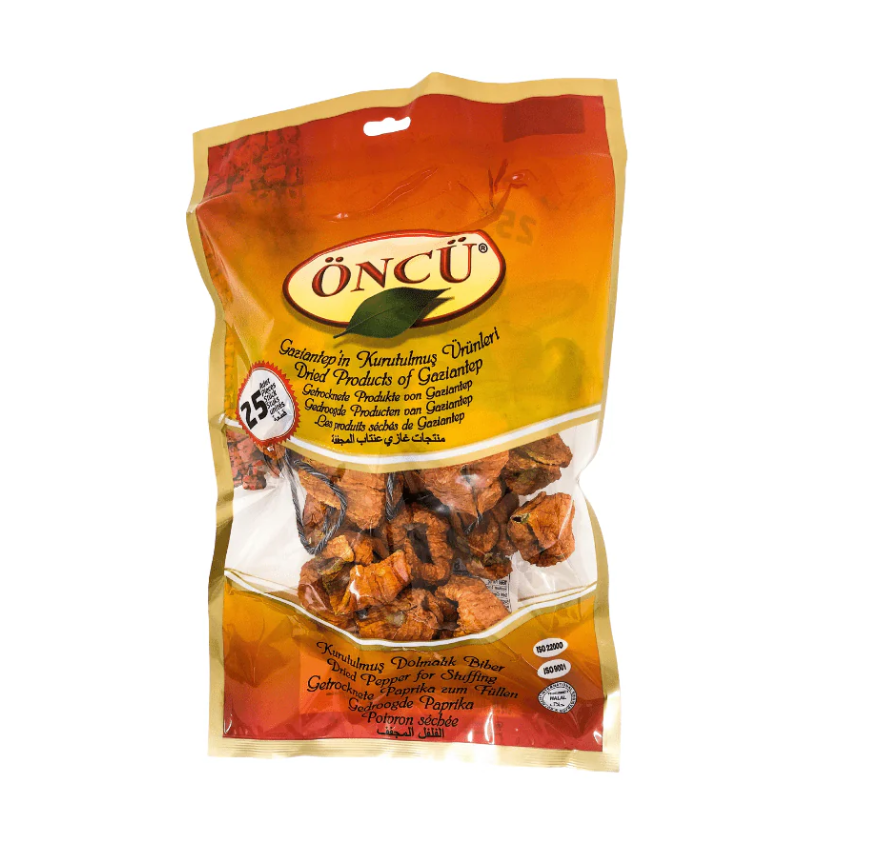 Oncu Dehydrated Pepper Shells 250g – Baba G Online Grocery Store