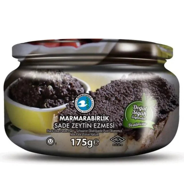 Marmarabirlik Black Olive Paste Plain (Zeytin Ezmesi) - 175g