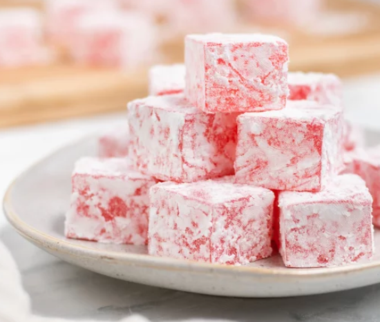 Traditional Rose Turkish Delight