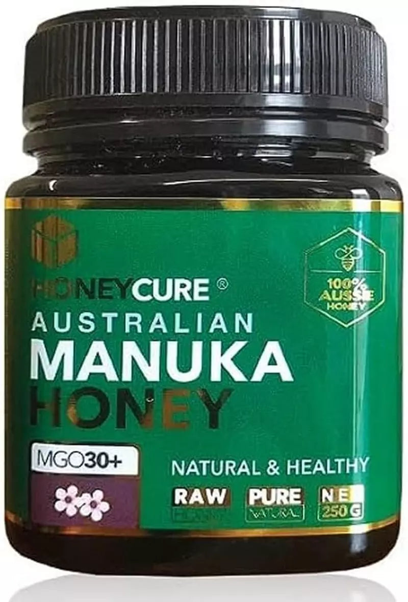 HoneyCube Raw Manuka Glass Jar