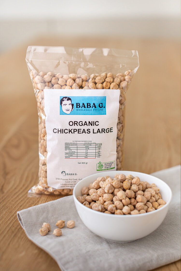 Organic Chickpeas - 800g