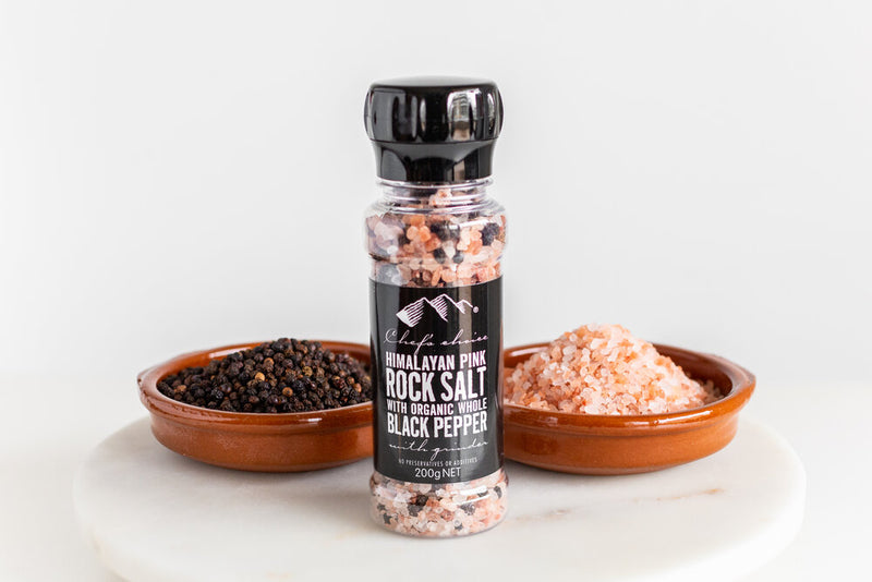 Gourmet Himalayan Rock Salt and Pepper - 200g