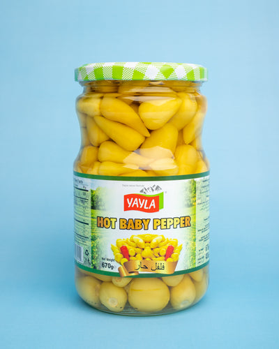 Yayla Baby Peppers pickled