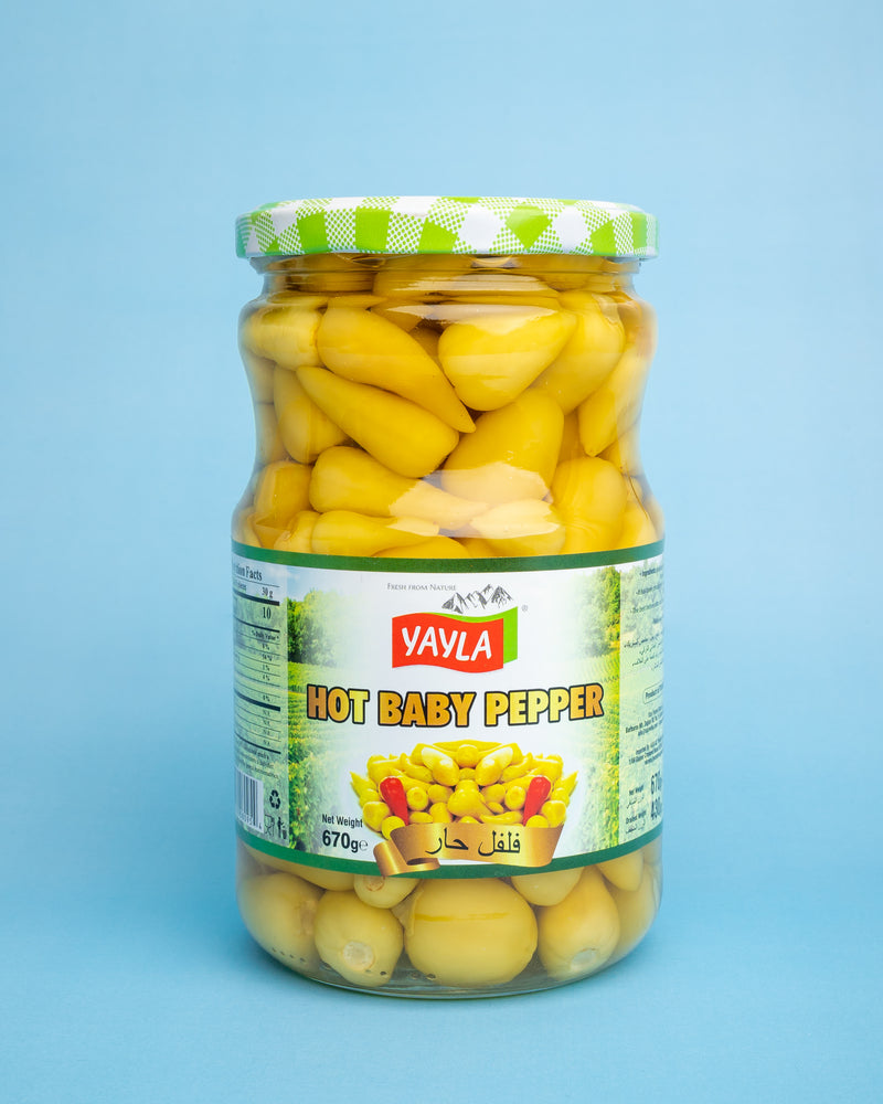 Yayla Baby Peppers pickled