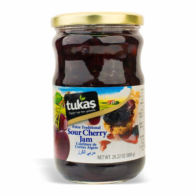 australia shop turkish tukas cherry jam supermarket grocery mediterranean middle eastern cherry jam spread fruit marmalade bread toast