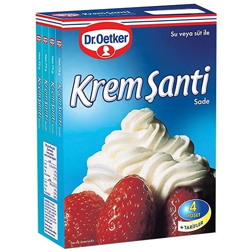 Dr. Oetker Whipped Cream Krem Santi Eco Size  - 4 x 75g