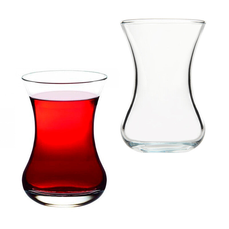 Turkish Tea Glass Set Pasabahce Vefa